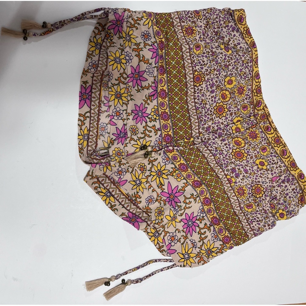 Spell Early Rare Boho Blossom Shorts in Yellow Colorway